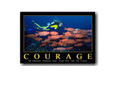 Motivational: Courage Poster