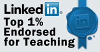 LinkedIn Top 1% Endorsed for Teaching