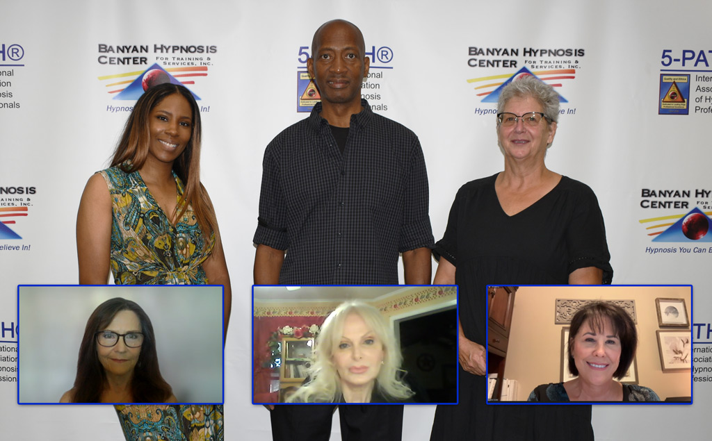 Graduates of our NGH Approved Banyan Professional Hypnosis Training Program July 2022 Graduates of our NGH Approved Banyan Professional Hypnosis Training Program July 2022